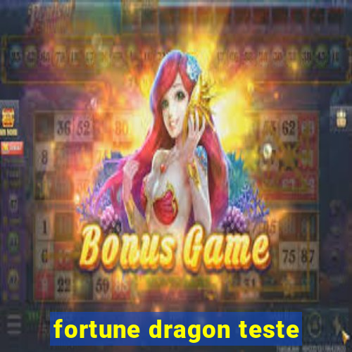 fortune dragon teste